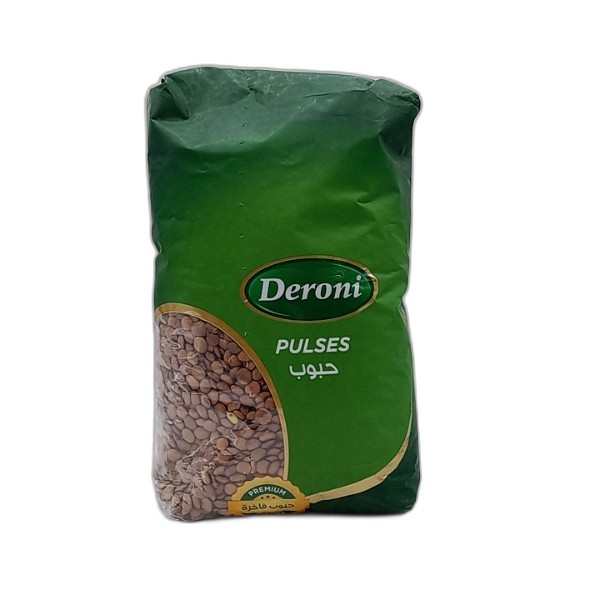 DERONI CEREALS BROAD LENTILS 900G