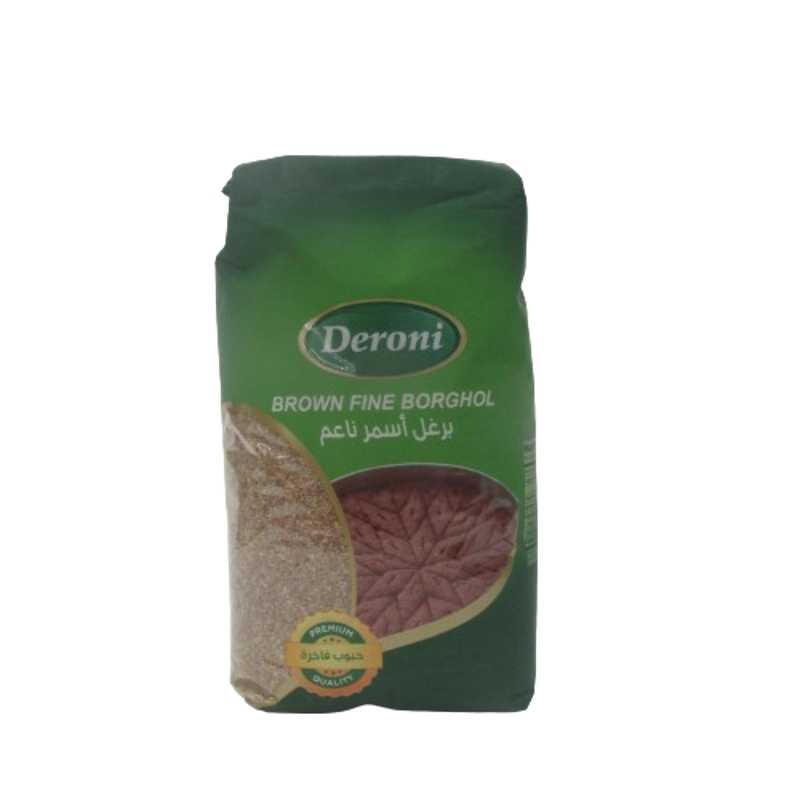 DERONI CEREALS DARK FINE BORGHOL 900G