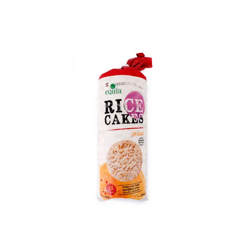 EQUIA RICE CAKE PLAIN 18 PCS 125G