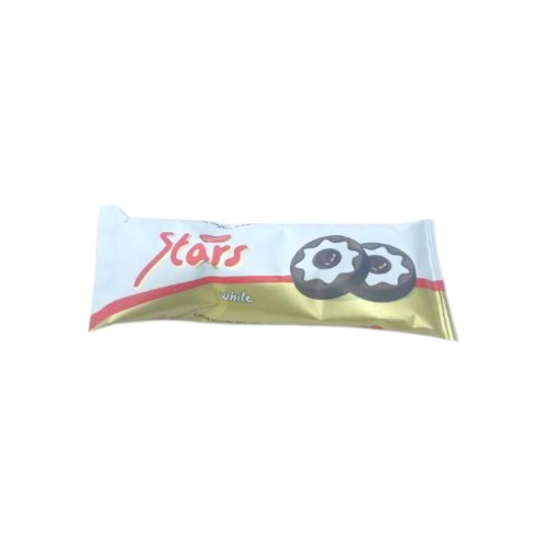 ELEGANCE BISCUITS STARS WHITE 34G