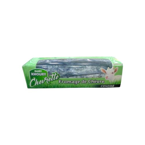 KHOURY ASH GOAT CHEESE 125G