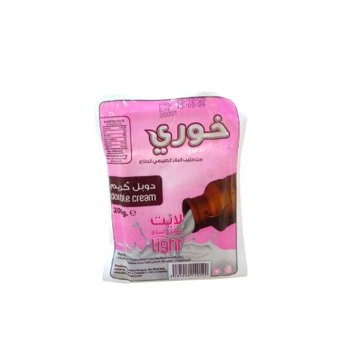 KHOURY LIGHT DOUBLE CREAM 200G