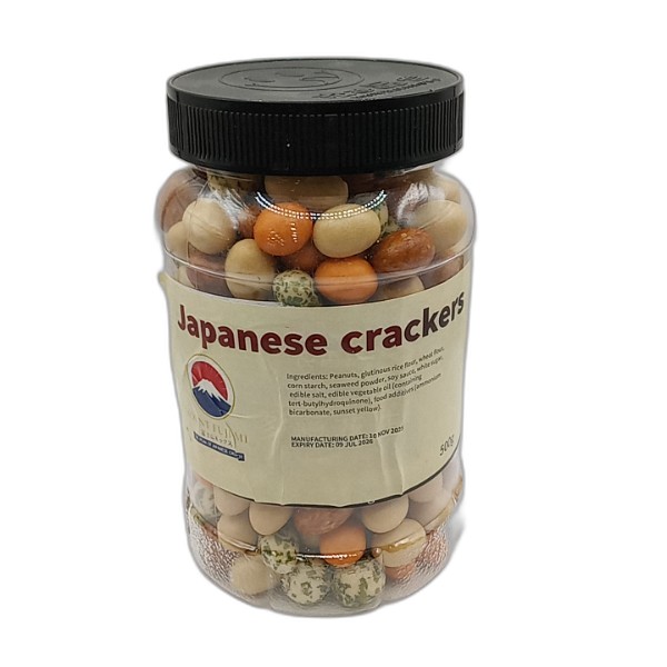 JAPANESE CRACKERS NUT 500G