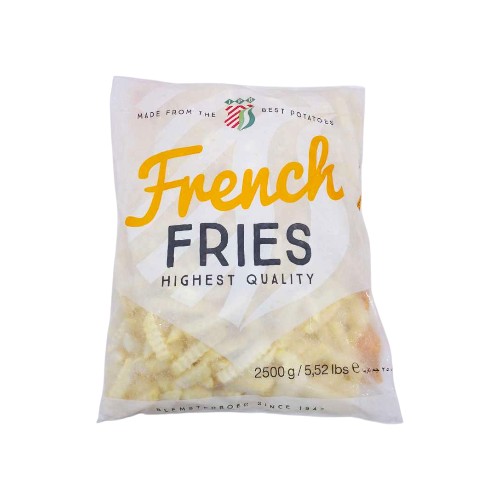 JPB CRINKLE FRIES 2.5KG
