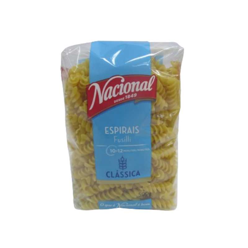 NACIONAL ESPIRAIS FUSILLI 500G