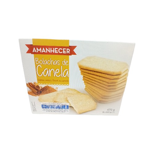 AMANHECER CINNAMON BISCUITS 470G