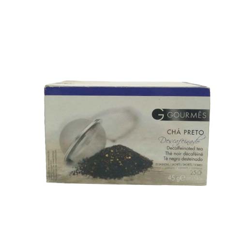 GOURMES BLACK DECAF TEA 45G GOURMES