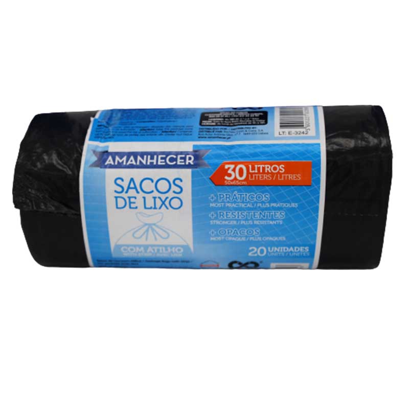 AMANHECER GARBAGE BAGS STANDARD 30L 20PCS