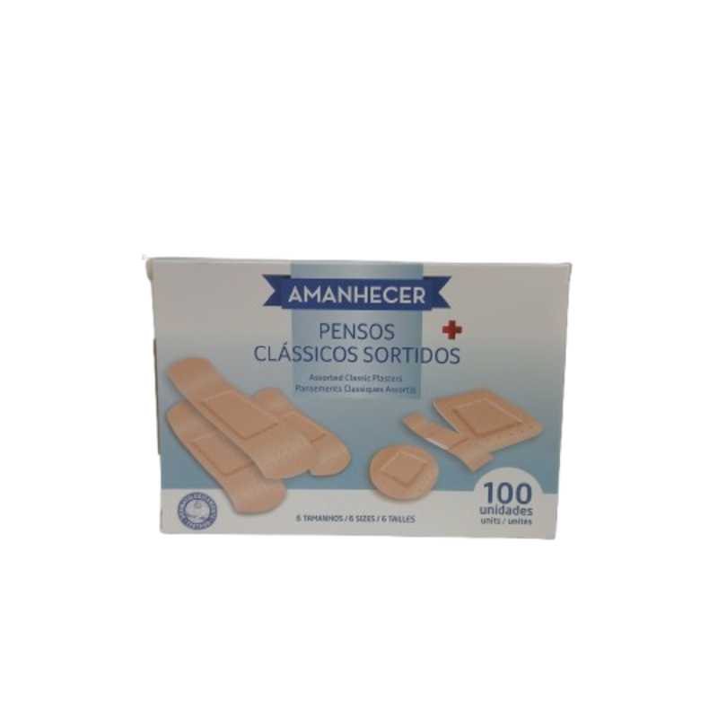 AMANHECER PLASTERS ASSORTED 100PCS
