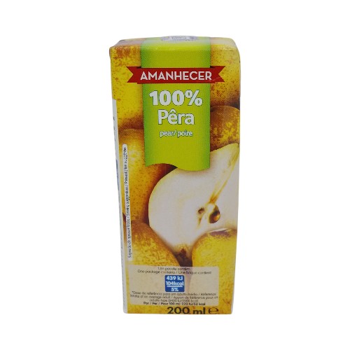 AMANHECER PEAR JUICE 200ML