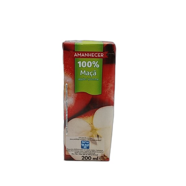AMANHECER APPLE JUICE 200ML