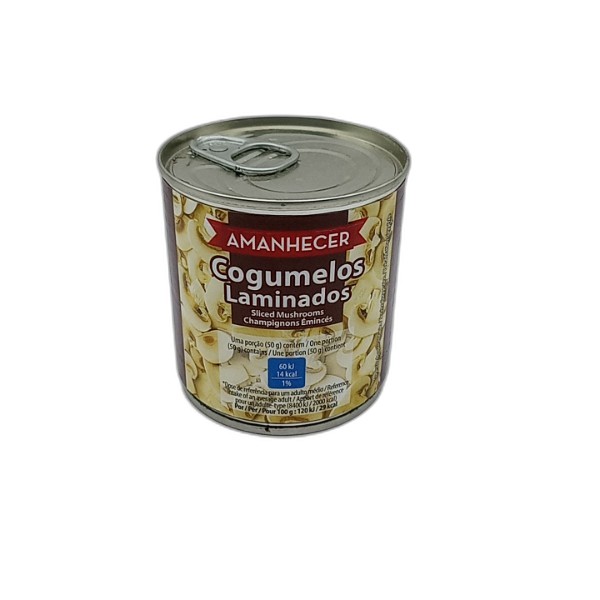 AMANHECER SLICED MUSHROOMS 185G