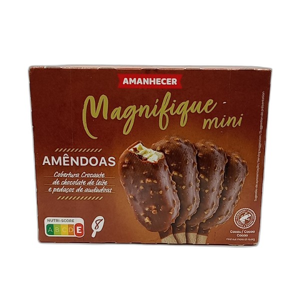 AMANHECER MINI ALMOND ICE CREAM 8X60ML