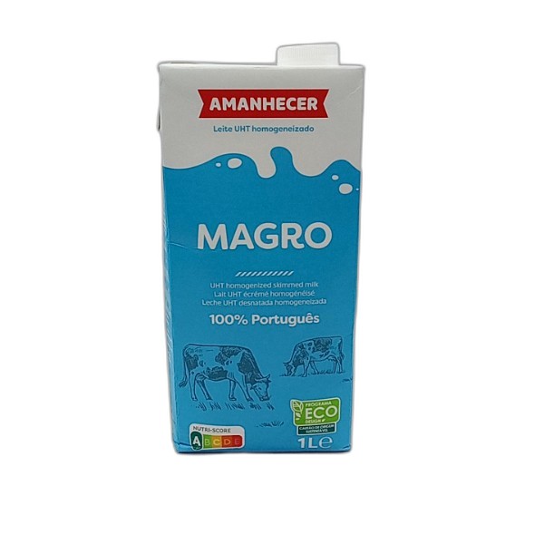 AMANHECER UHT MILK SKIMMED 1L