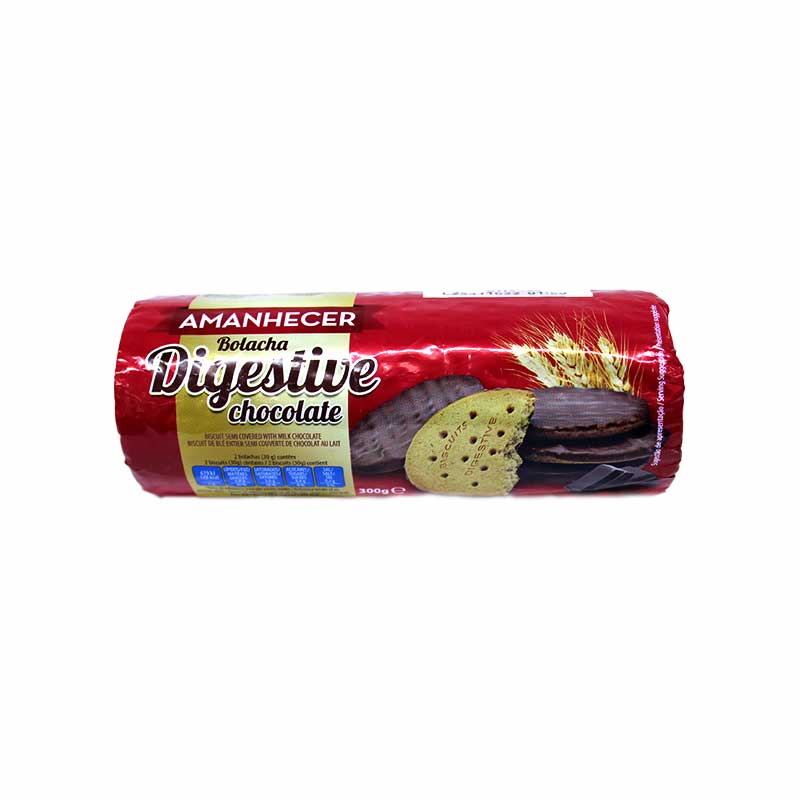 AMANHECER DIGESTIVE BISCUITS CHOCOLATE 300G
