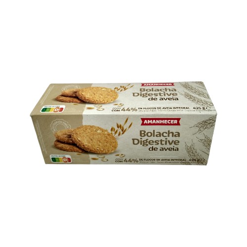 AMANHECER DIGESTIVE BISCUITS OAT 425G
