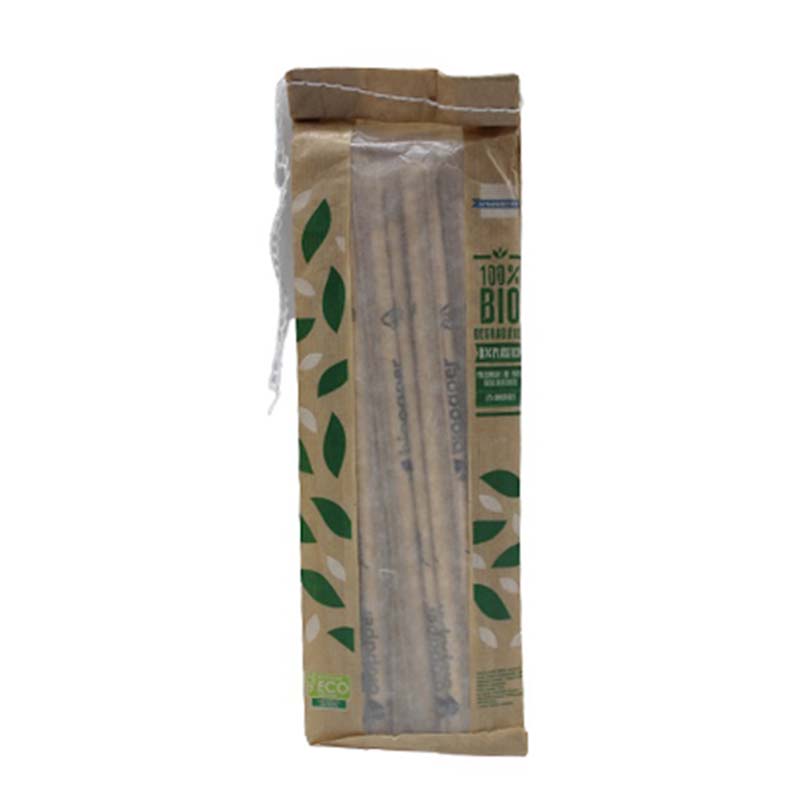 AMANHECER FLEXIBLE PAPER STRAWS 25PCS