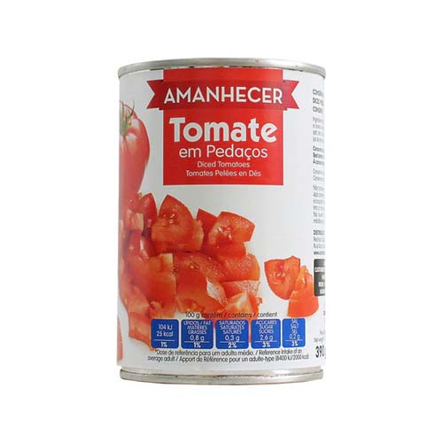 AMANHECER  CHOPPED TOMATOES 390G