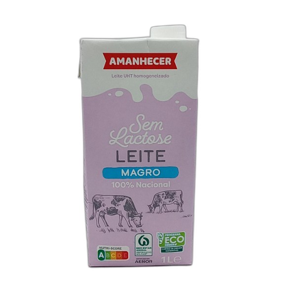 AMANHECER  LACTOSE FREE MILK SKIMMED 1L
