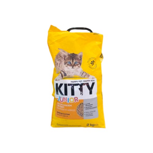 KITTY JUNIOR CAT FOOD CHICKEN  RICE 2KG