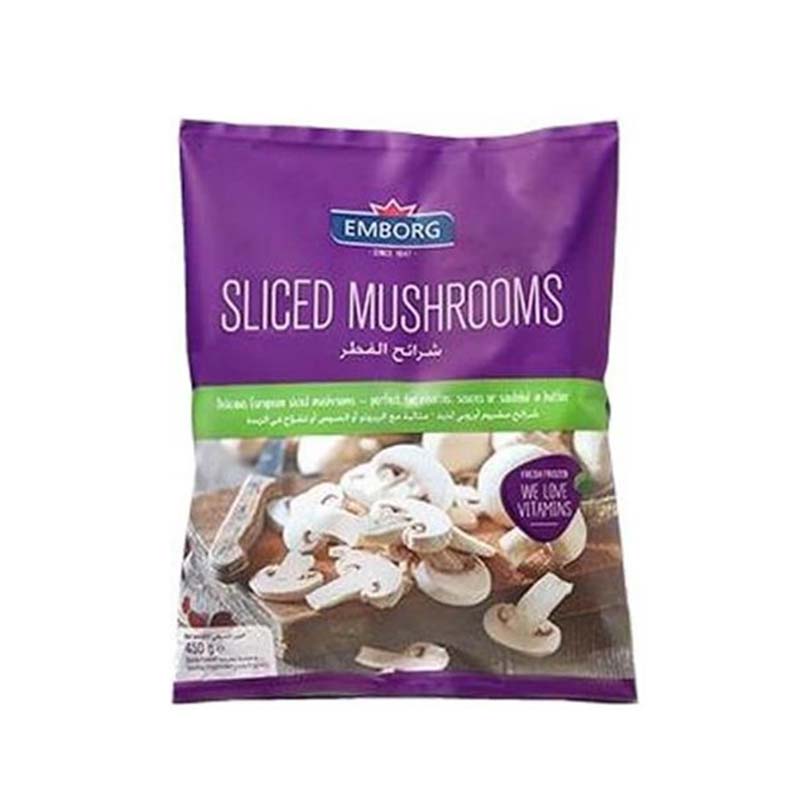 EMBORG SLICED MUSHROOM 450G