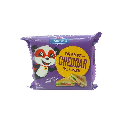 CHEESE JUNIOR MILD CHEDDAR 200G EMBORG