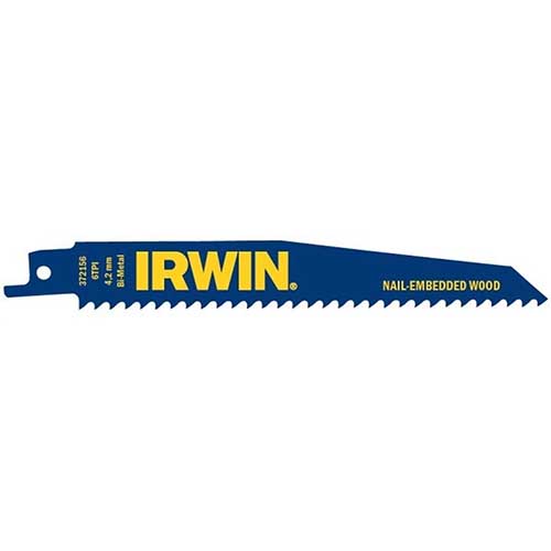 SAW BLADE IRWIN SABRE 656R 150MM 5PCS