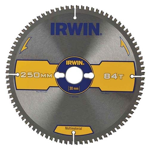 SAW BLADE IRWIN CIRCULAR MM 250MM-84T