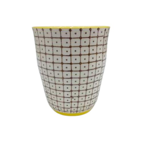 CUP STONEWARE CARLA 10CM MULTI COL