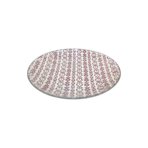 PLATE STONEWARE KARINE 21CM MULTI COL