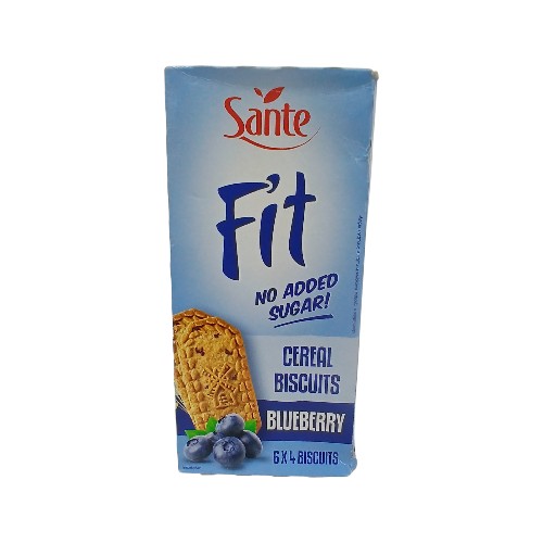 SANTE FIT BLUEBERRY CEREAL BISCUITS 300G