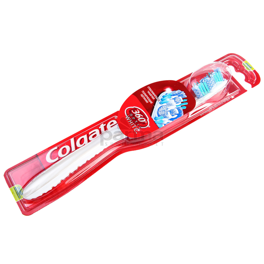 TOOTHBRUSH 360 OPTIC MEDIUM COLGATE