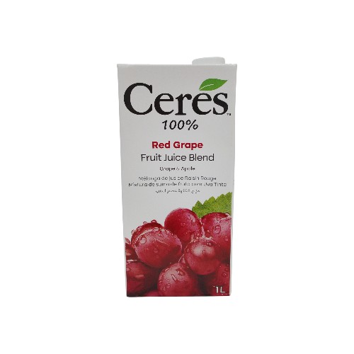 CERES RED GRAPE JUICE 1L