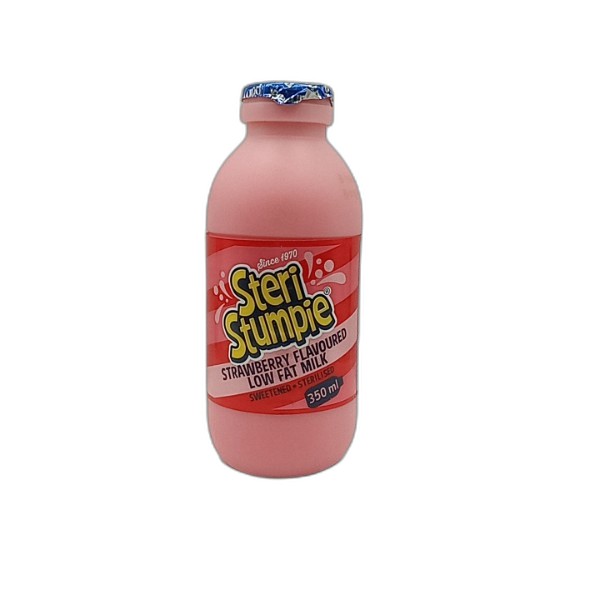 STERI STUMPIE STRAWBERRY MILK 350ML