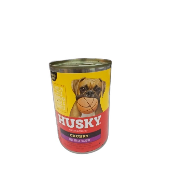 CHUNKY STEAK 400G HUSKY
