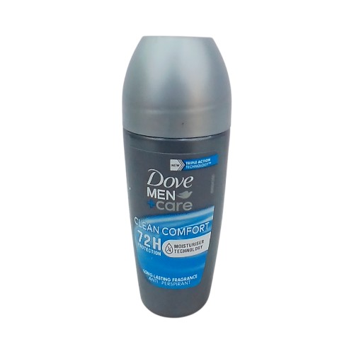 DOVE CLEAN COMFORT ROLL ON 50ML