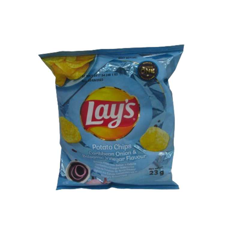 LAYS CHIPS CARIBBEAN-BALSAMIC VINEGAR 23G