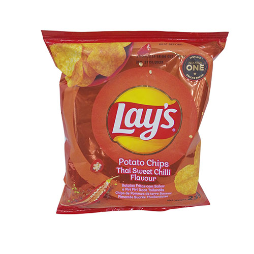 LAYS CHIPS THAI SWEET CHILLI 23G