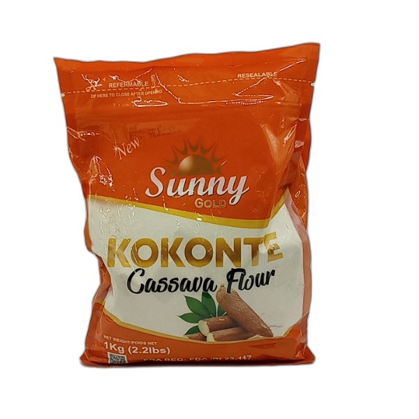 SUNNY GOLD KOKONTE CASSAVA FLOUR 1KG
