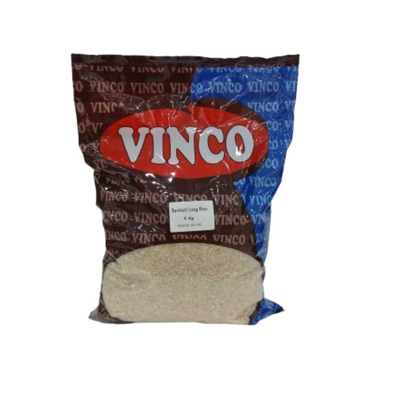 VINCO BASMATI LONG GRAIN RICE 5KG