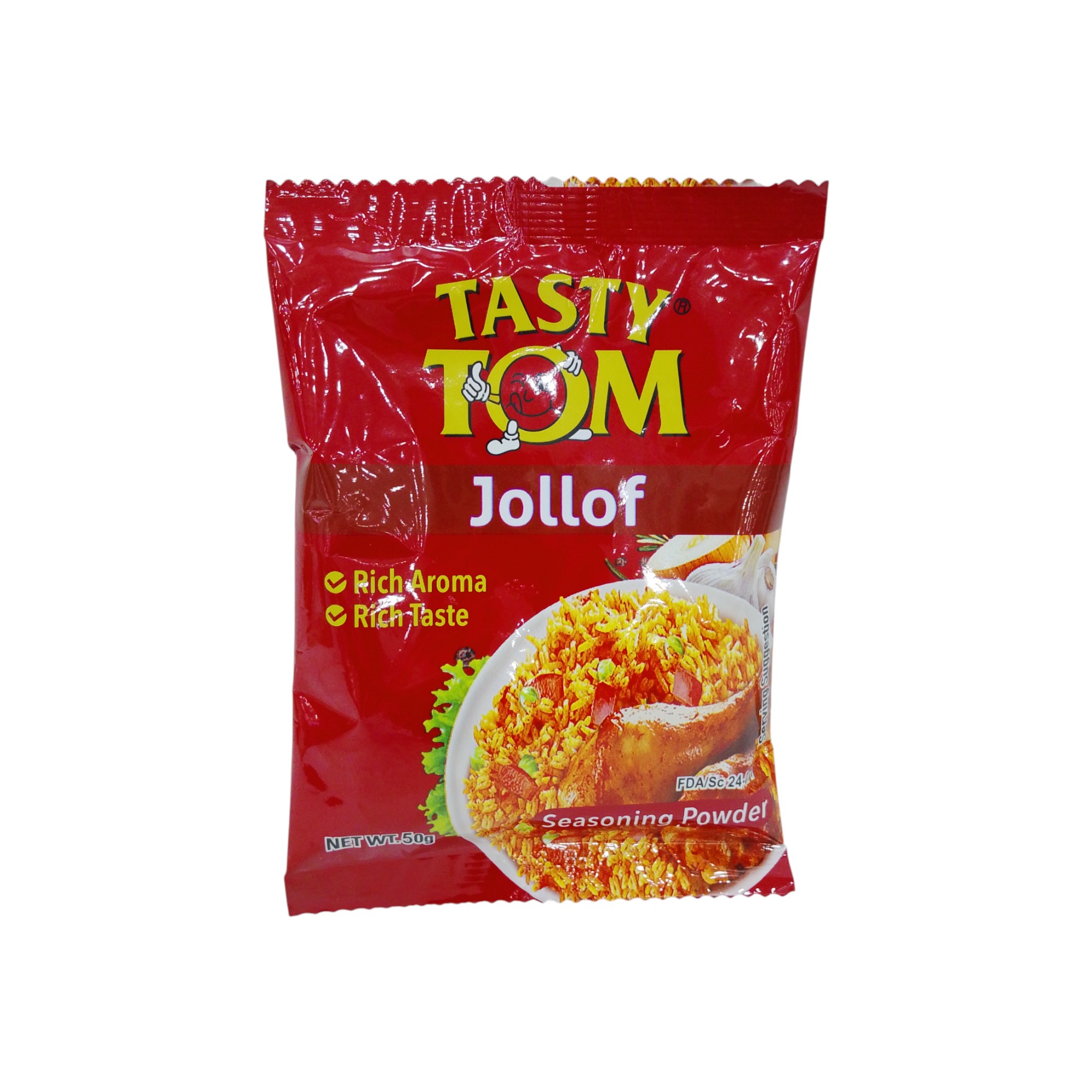 TASTY TOM JOLLOF SEASONING 50G