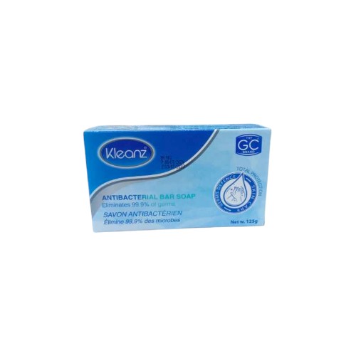 KLEANZ BAR SOAP ANTIBACTERIAL 125G