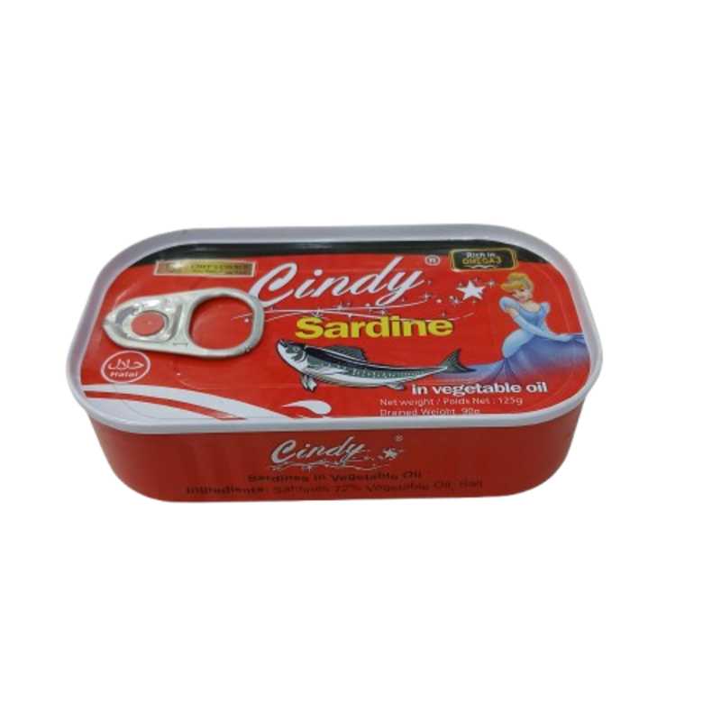 SARDINE 125G CINDY