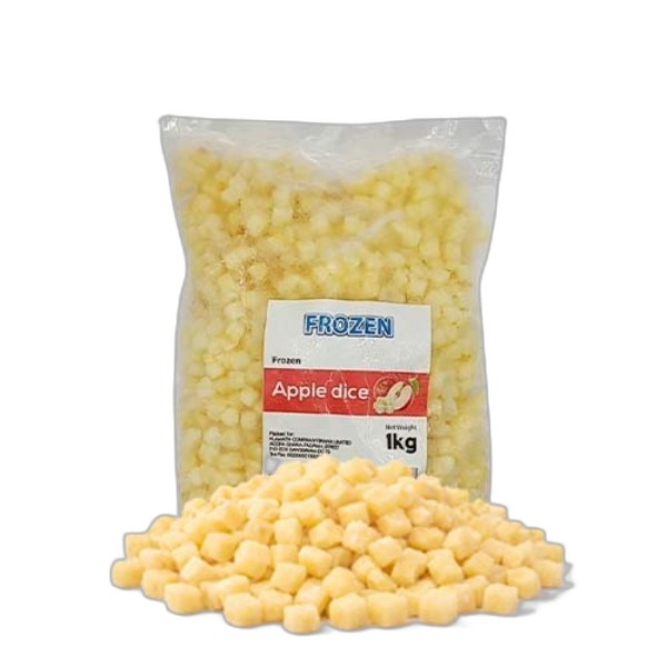 FROZEN DICED APPLE 1KG