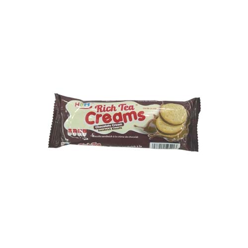 H&H CHOCOLATE SANDWICH BISCUITS 34G