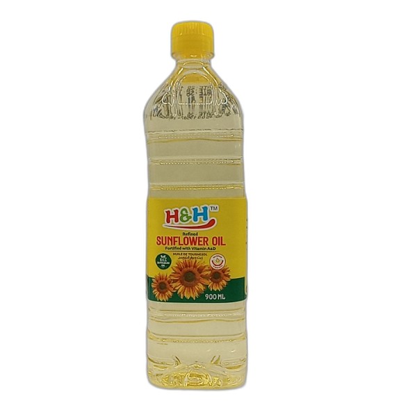 H&H SUNFLOWER OIL 900ML