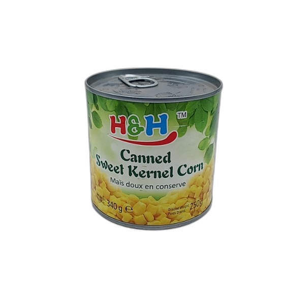 H&H CANNED SWEET CORN 340G