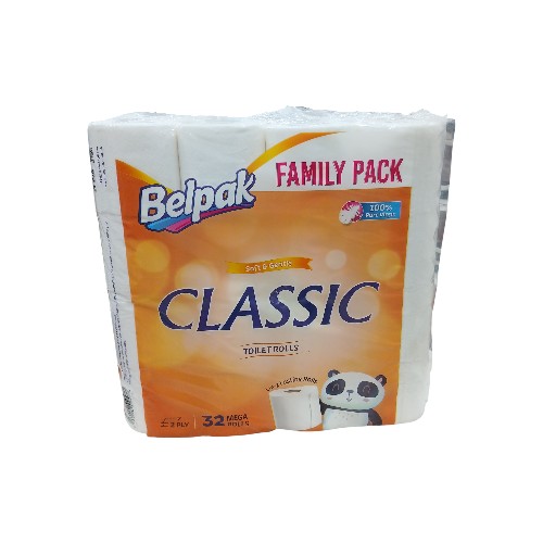 BELPAK CLASSIC FAMILY PACK 32PCS