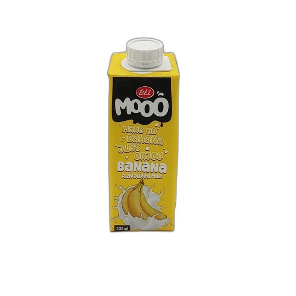 BEL MOOO BANANA MILK 225ML