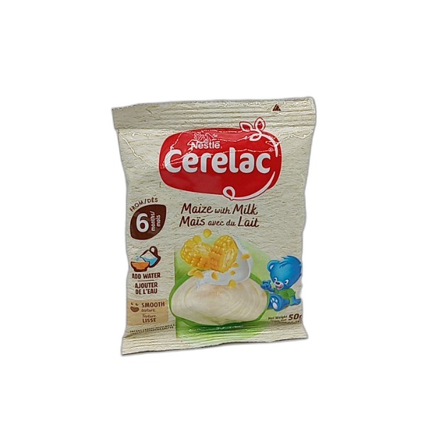 CERELAC MAIZE WITH MILK 50G